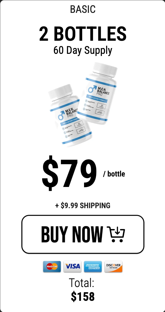 Men Balance Pro one bottle